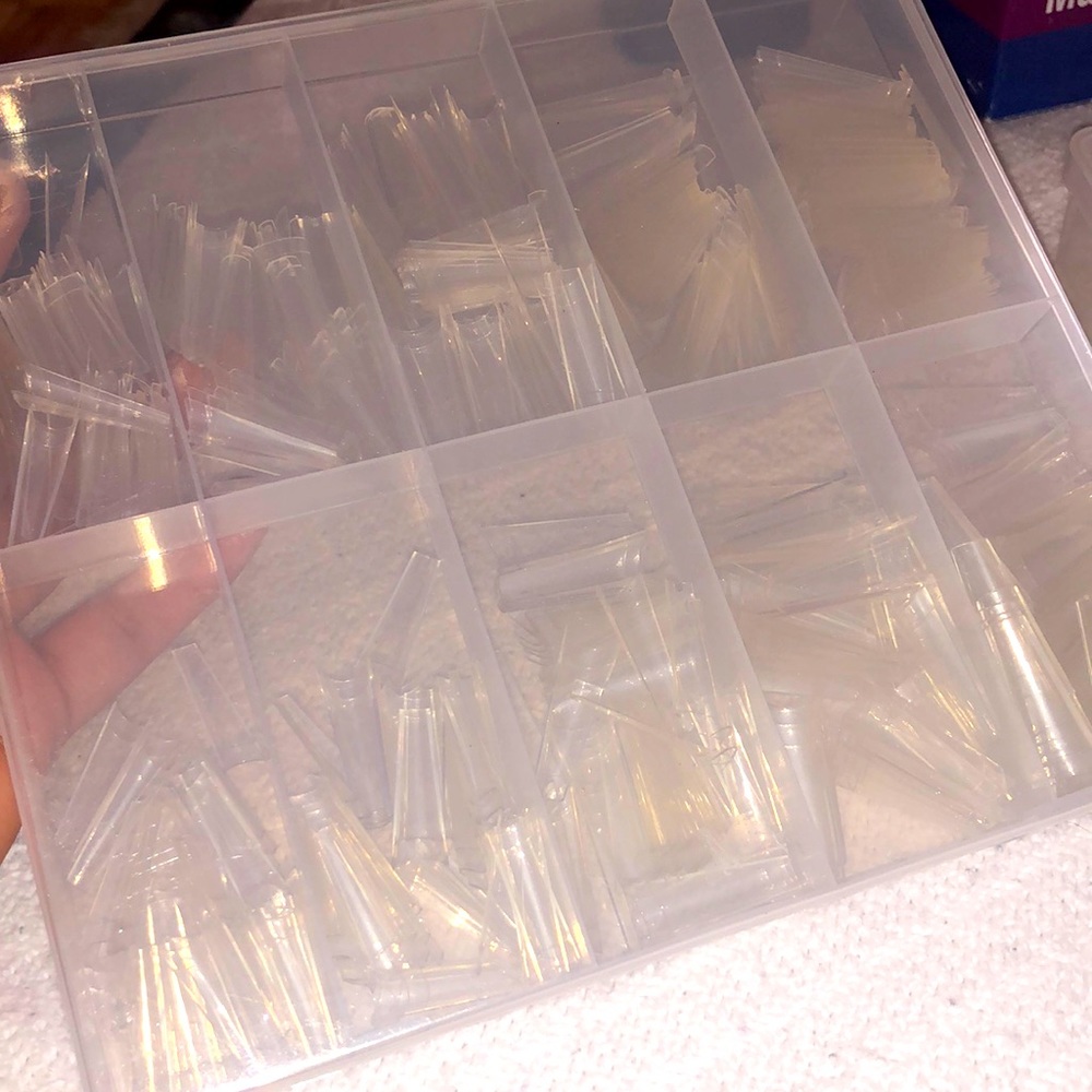 Long Coffin nail tips
